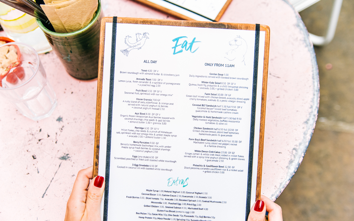 🍽️ Custom Food Menu for Events