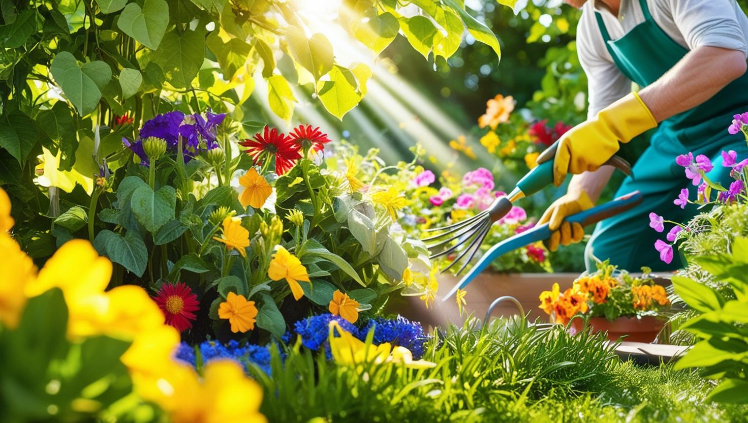 Garden Cleaning & Maintenance 🧹🌼