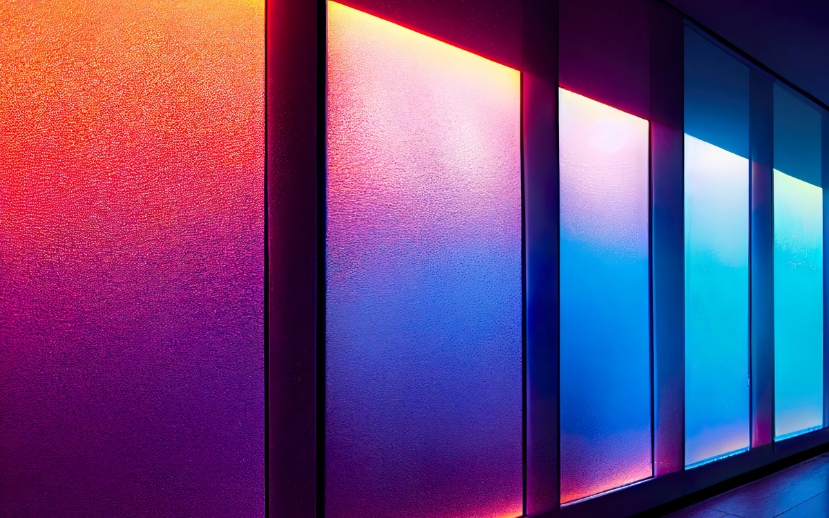 Aching Colour Designing on Glass 🎨