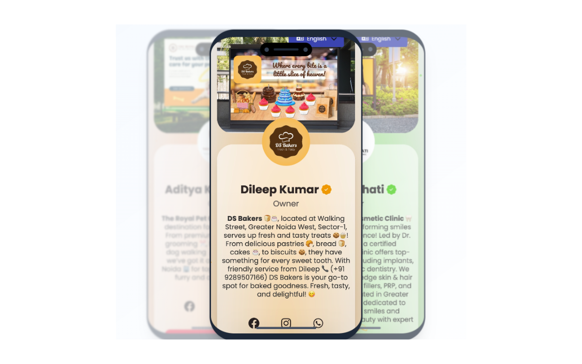 💳 Digital Business Cards