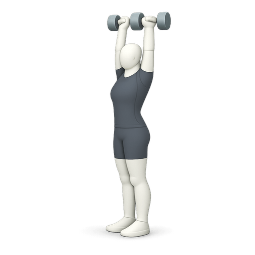 Dumbbell shoulder press