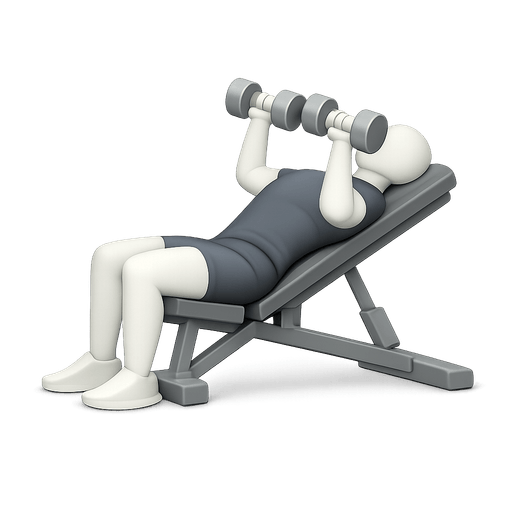 Incline dumbbell press