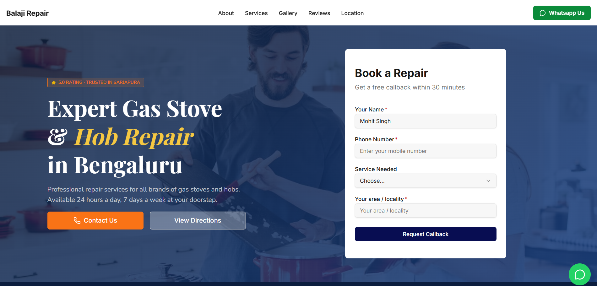 Gas & Hob Service