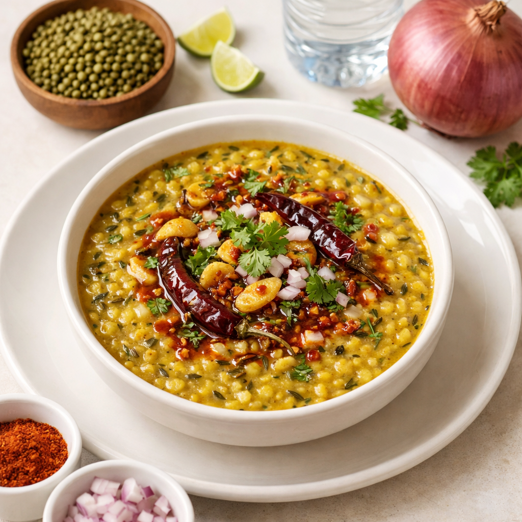 Moong dal tadka
